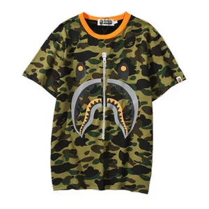 BAPE COLLEGE L/S TEE MENS NEW STYLE TREND