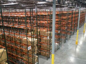 Customized warehouse racking system