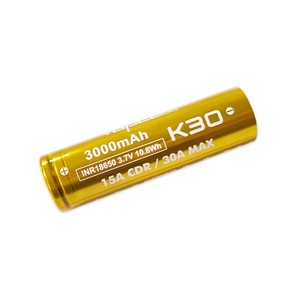 VAPCELL K30 18650 15A/30A Flat Top 3000mAh Battery Genuine