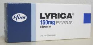 Lyrica 150 mg in 10 pills.